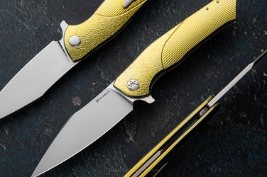 NÓŻ SKŁADANY FOLDER BEE #0070 RWL34 HERMAN KNIVES