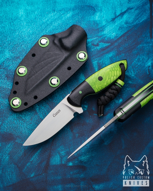 NÓŻ NECK EDC MYŚLIWSKI CERTUS  XXXIX M390 CRONOS