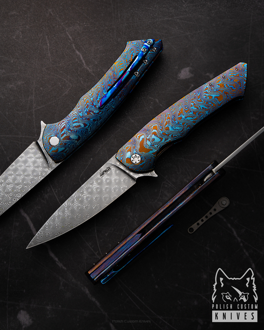 NÓŻ SKŁADANY FOLDER SLIM 13 TIMASCUS BALBACH DSC INOX HERMAN 