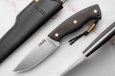 NÓŻ MYŚLIWSKI HUNTER STANDARD HS 244 K110 WENGE AFRYKAŃSKIE FALKE KNIVES