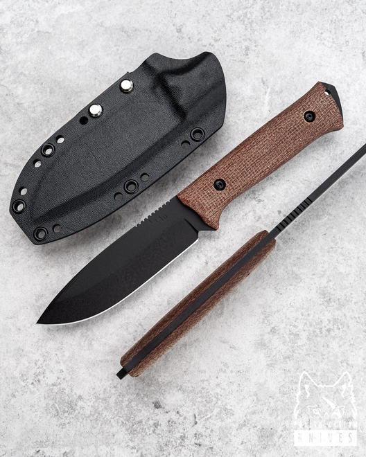 NÓŻ TAKTYCZNY OPERATOR BLACK MICARTA LKW