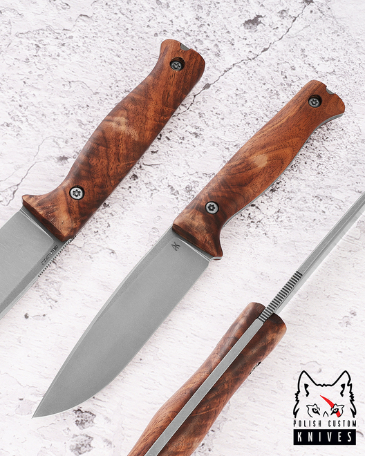 NÓŻ SURVIVALOWY AGOR EDC 19 ELMAX WALNUT AK KNIVES