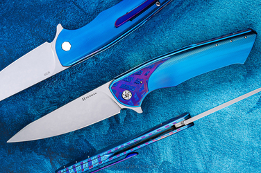 NÓŻ SKŁADANY FOLDER SLIM #0678 M390 HERMAN KNIVES