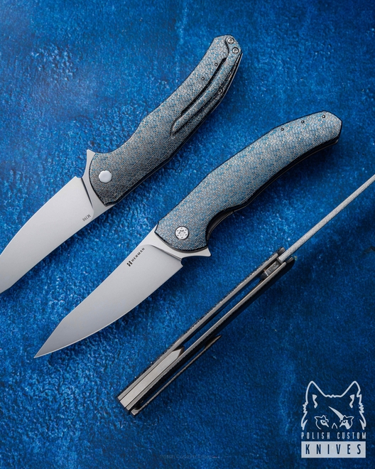 NÓŻ SKŁADANY FOLDER ISHTAR #0663 M390 TESSERACT HERMAN KNIVES