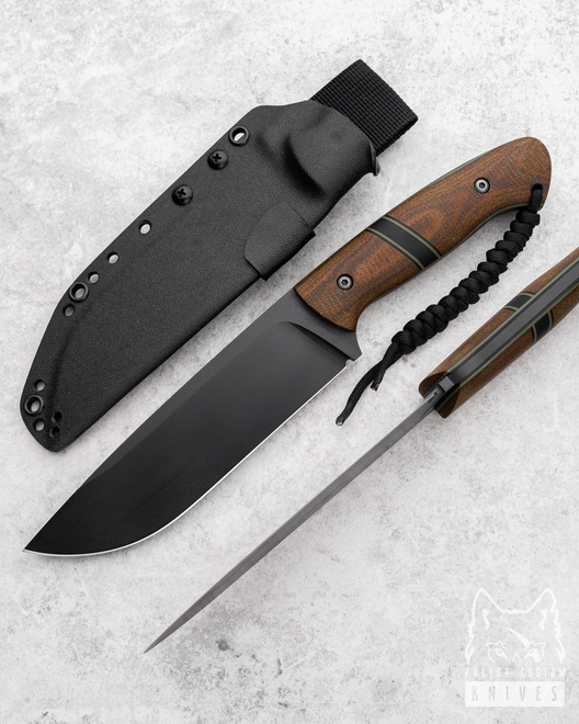 NÓŻ SURVIVALOWY WDOWA XL 10 NZ3 MICARTA BRĄZ TD