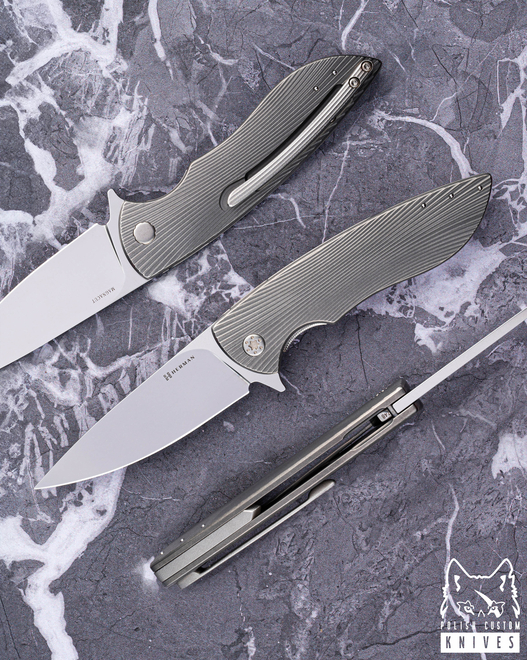 NÓŻ SKŁADANY FOLDER STING #0748 MAGNACUT HERMAN KNIVES