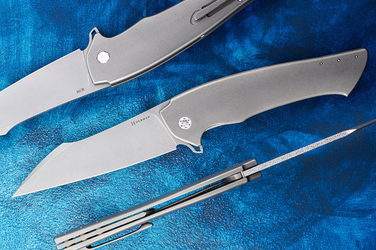 NÓŻ SKŁADANY FOLDER OVIUM #0162 M398 HERMAN KNIVES