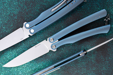 NÓŻ SKŁADANY FOLDER MORPHO #0016 M390 HERMAN KNIVES