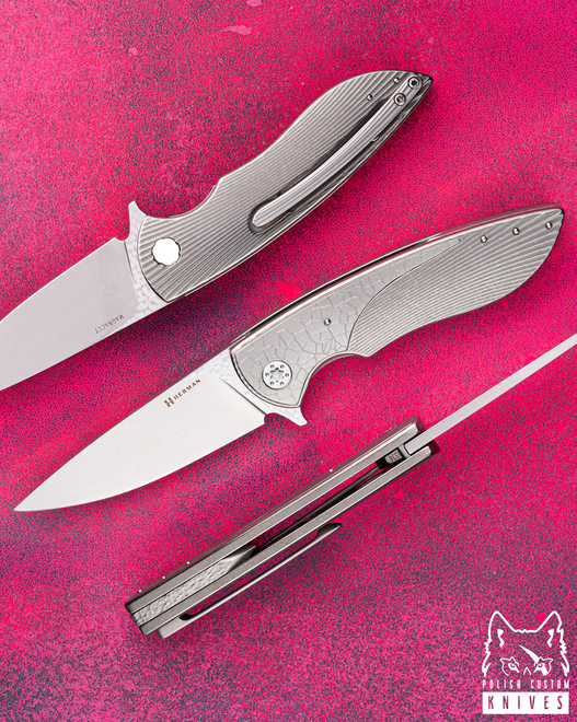 NÓŻ SKŁADANY FOLDER MICRO STING #0336 MAGNACUT HERMAN KNIVES
