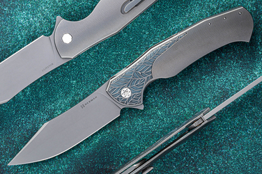 NÓŻ SKŁADANY FOLDER MANTIS #0402 MAGNACUT HERMAN KNIVES