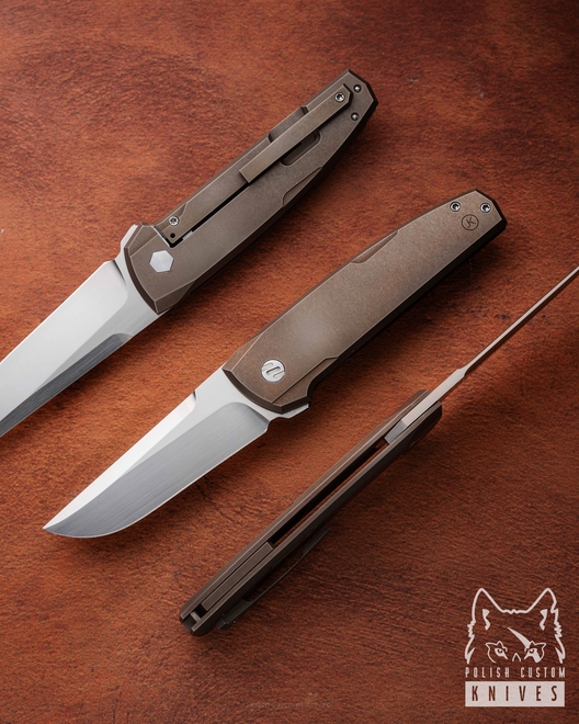 NÓŻ SKŁADANY FOLDER DWARF 42 M390 JK KNIVES