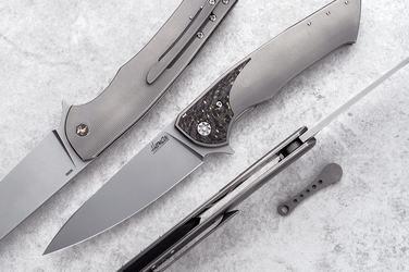 NÓŻ SKŁADANY FOLDER SLIM 12 M390 HERMAN 