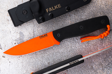 NÓŻ TAKTYCZNY SURVIVALOWY CASUS 023 D2 G10 FALKE KNIVES