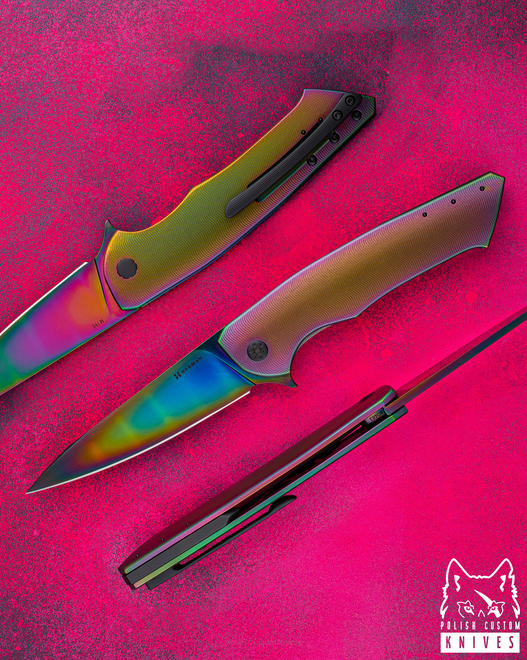 NÓŻ SKŁADANY FOLDER SLIM #0483 M398 OERLIKON HERMAN KNIVES