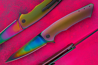 NÓŻ SKŁADANY FOLDER SLIM #0483 M398 OERLIKON HERMAN KNIVES