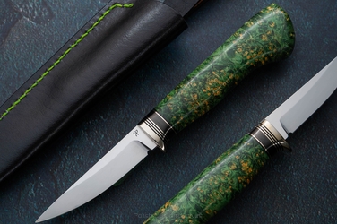 NÓŻ MYŚLIWSKI EDC MINI EDC 3 D2 STABILIZOWANY KLON G10 KIEDI KNIVES