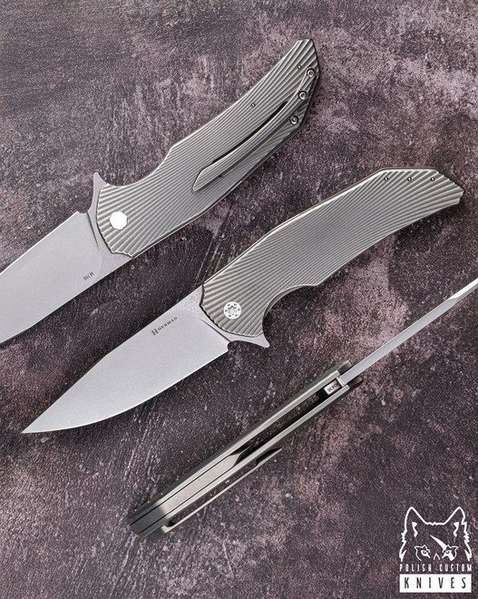 NÓŻ SKŁADANY FOLDER DRAGONFLY #0436 M390 HERMAN KNIVES