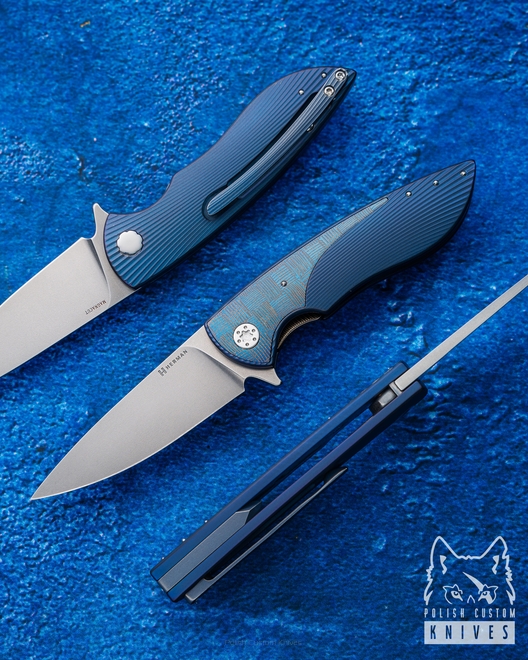 NÓŻ SKŁADANY FOLDER MICRO STING 253 MAGNACUT HERMAN KNIVES