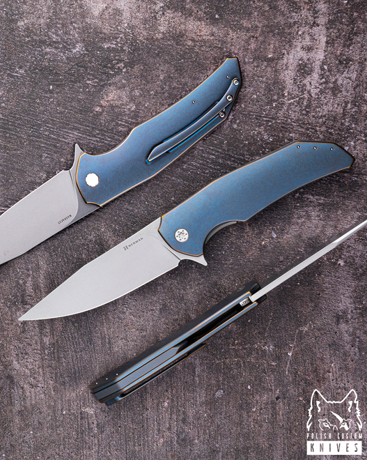 NÓŻ SKŁADANY FOLDER DRAGONFLY #0427 MAGNACUT HERMAN KNIVES