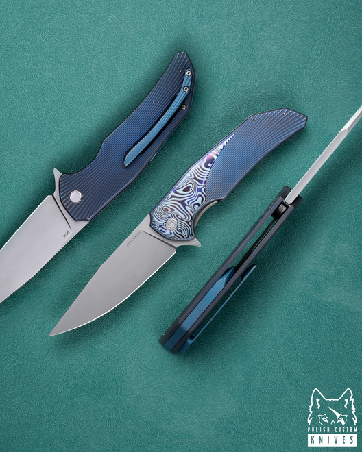 NÓŻ SKŁADANY FOLDER DRAGONFLY 322 M398 HERMAN KNIVES