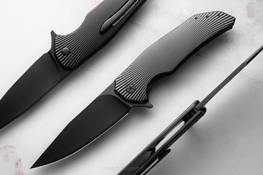 NÓŻ SKŁADANY FOLDER DRAGONFLY #0499 M398 OERLIKON DLC HERMAN KNIVES