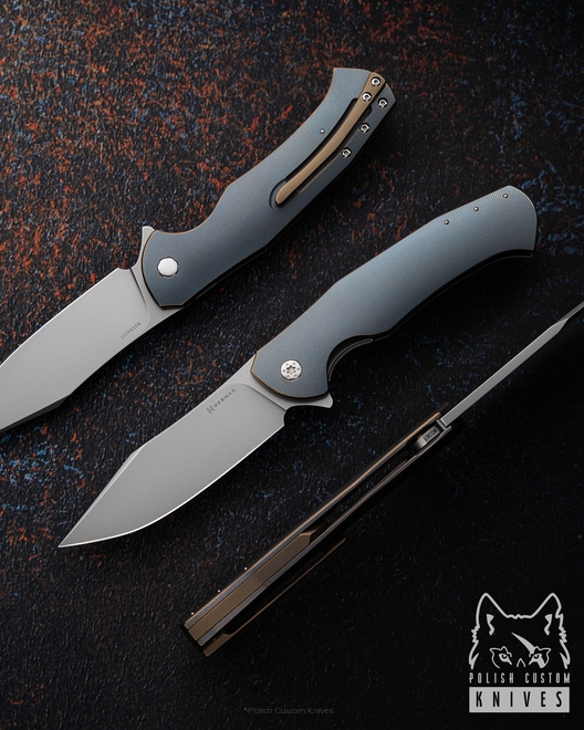 NÓŻ SKŁADANY FOLDER MANTIS #0361 MAGNACUT HERMAN KNIVES
