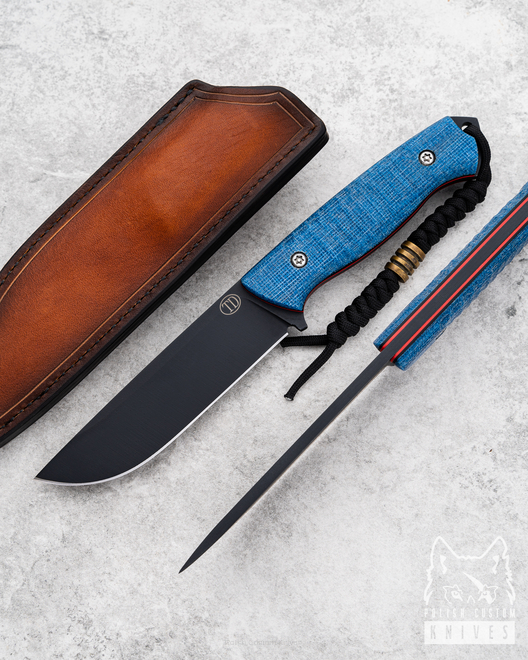 NÓŻ SURVIVALOWY RATEL II MICARTA  NZ3 17 TD