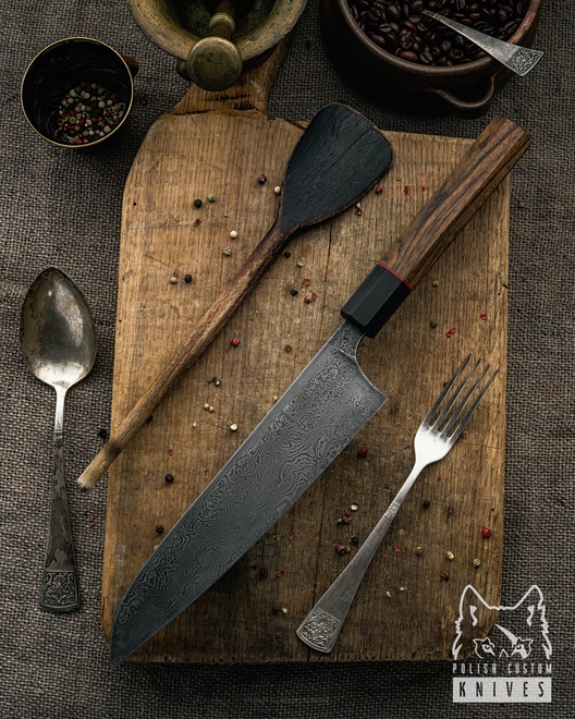 NÓŻ GYUTO DAMAST 210 mm SJ