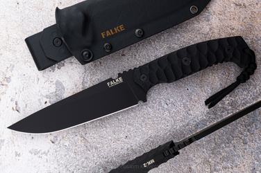 NÓŻ TAKTYCZNY SURVIVALOWY MK2 002 D2 G10 FALKE KNIVES