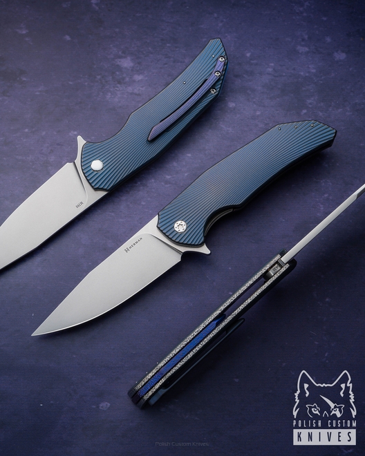 NÓŻ SKŁADANY FOLDER DRAGONFLY #0430 M390 HERMAN KNIVES
