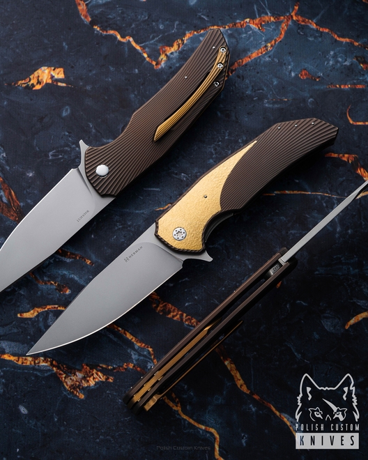NÓŻ SKŁADANY FOLDER DRAGONFLY #0442 MAGNACUT HERMAN KNIVES