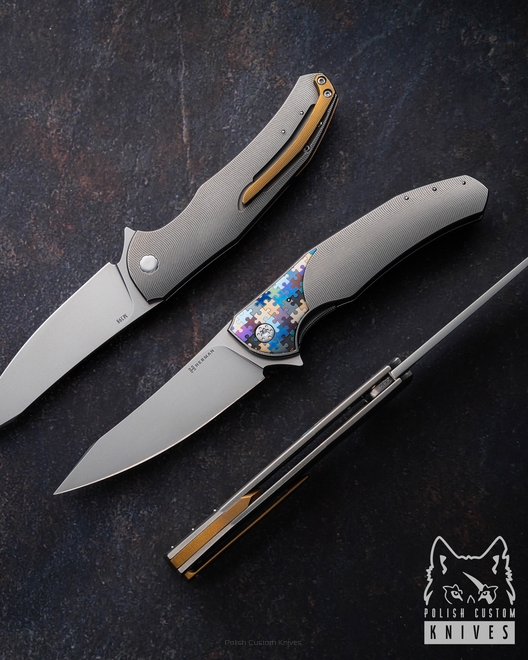 NÓŻ SKŁADANY FOLDER ISHTAR #0630 M398 HERMAN KNIVES