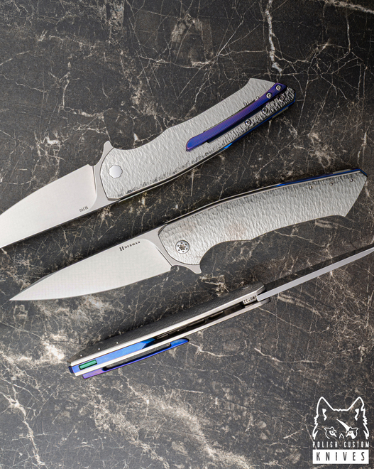NÓŻ SKŁADANY FOLDER SLIM #0732 M390 HERMAN KNIVES