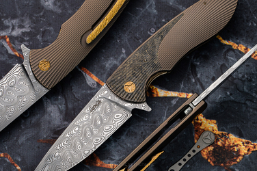 NÓŻ SKŁADANY FOLDER STING 173 DAMASTEEL HERMAN