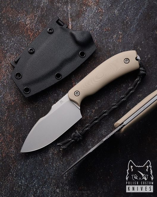 NÓŻ MYŚLIWSKI EDC CWANIAK 13 VANADIS 4E G10 AK