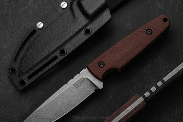 NÓŻ BUSHCRAFTOWY SURVIVALOWY HANDIE 2 NMV O2 JUTA ACID STONEWASH ZA-PAS