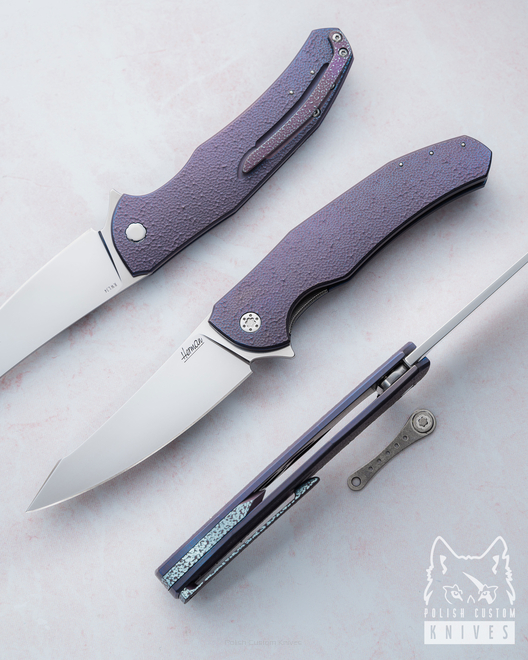 NÓŻ SKŁADANY FOLDER ISHTAR 388 RWL34 HERMAN KNIVES