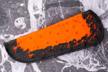 EKSKLUZYWNY SKÓRZANY POKROWIEC DO NOŻA SKŁADANEGO HERMAN KNIVES 35 MICHO