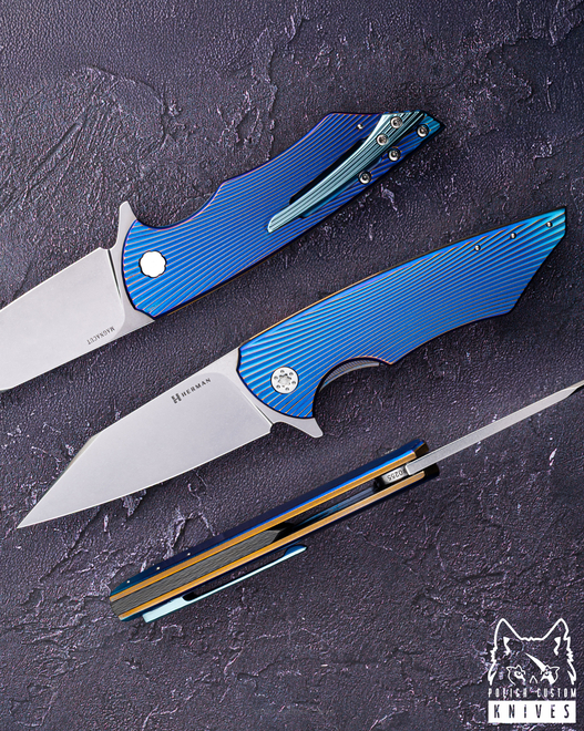 NÓŻ SKŁADANY FOLDER VESPERTILIO #0255 MAGNACUT HERMAN KNIVES