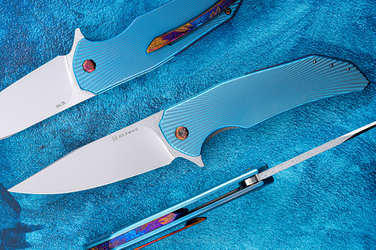 NÓŻ SKŁADANY FOLDER DRAGONFLY #0477 M390 HERMAN KNIVES