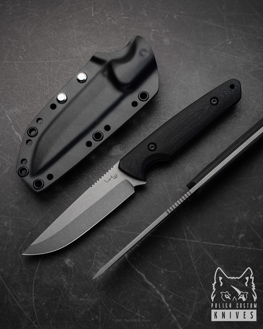 NÓŻ EDC MYŚLIWSKI MONKEY XL N690 G10 LKW