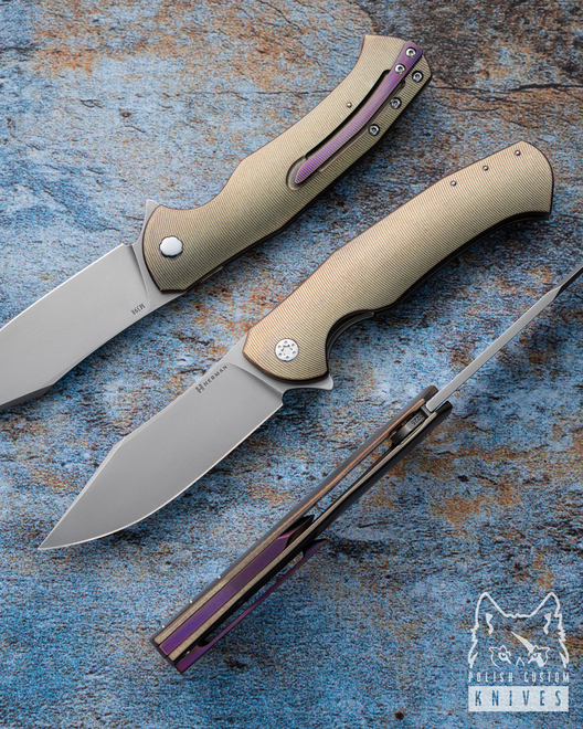 NÓŻ SKŁADANY FOLDER MANTIS 225 M398 HERMAN KNIVES