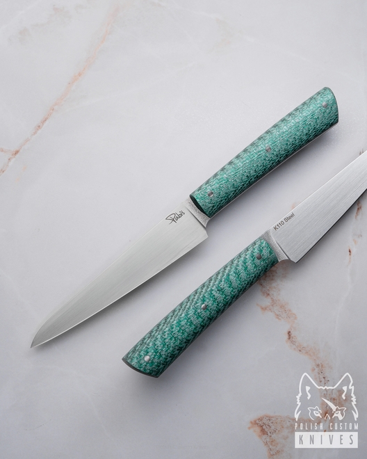 NÓŻ KUCHENNY POMOCNIK 120 9 K110 GREEN TWILL PABIŚ KNIVES