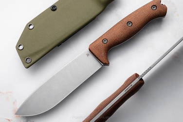 NÓŻ MYŚLIWSKI TAKTYCZNY SURVIVALOWY ODC 130 3 ELMAX MICARTA AK KNIVES