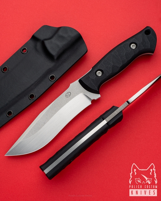 NÓŻ TAKTYCZNY, MYŚLIWSKI PROTEUS 1 ELMAX G10  KD
