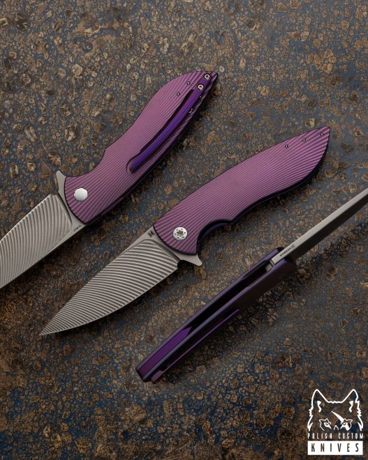 NÓŻ SKŁADANY FOLDER STING #0985 ELMAX RAZORFLOW HERMAN KNIVES
