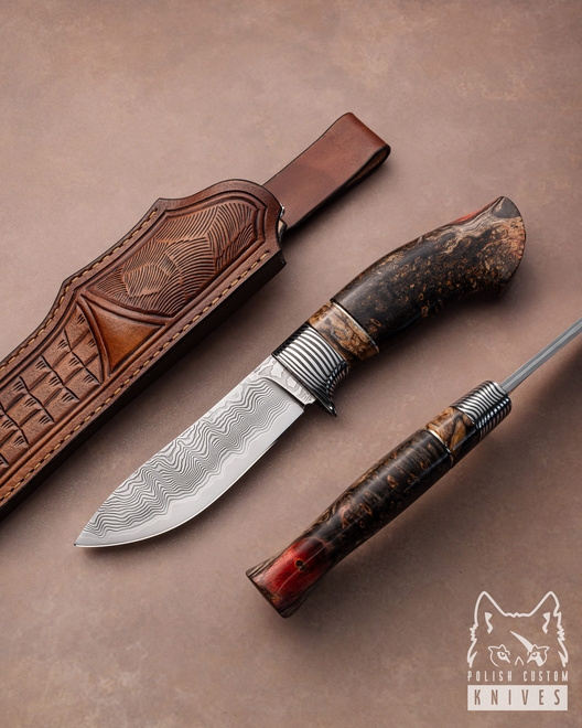 NÓŻ MYŚLIWSKI HUNTER GRIMAKO 12 GREG FORGE