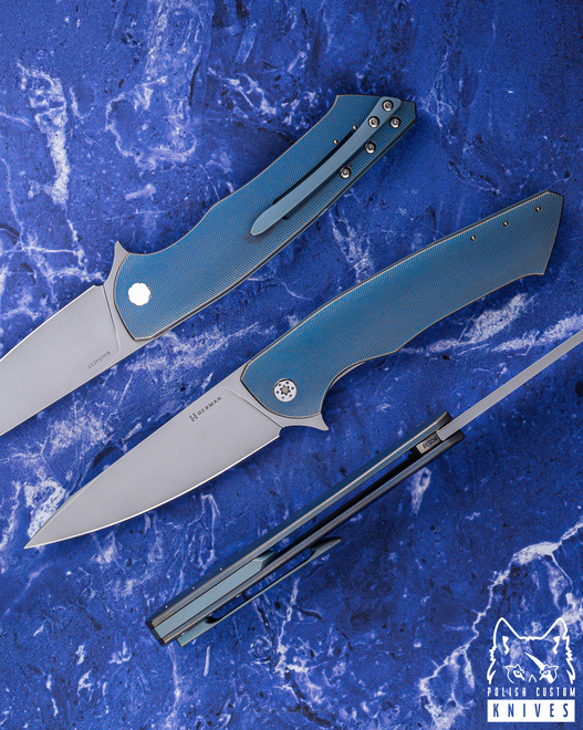 NÓŻ SKŁADANY FOLDER SLIM #0538 MAGNACUT HERMAN KNIVES