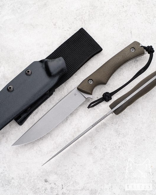 NÓŻ MYŚLIWSKI HUNTER 3 M2 HSS MICARTA AK