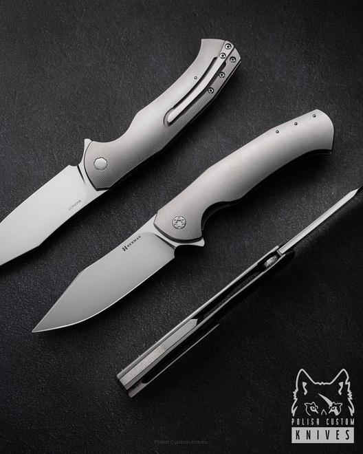 NÓŻ SKŁADANY FOLDER MANTIS #0340 MAGNACUT HERMAN KNIVES